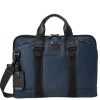 Outlet Tumi Alpha Bravo Academy Brief navy coated