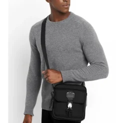 Clearance Tumi Alpha Bravo Barksdale Junior Crossbody black