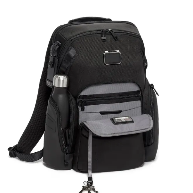 Best Tumi Alpha Bravo Nathan Navigation Backpack black