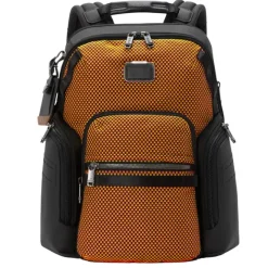 Hot Tumi Alpha Bravo Navigation Backpack red/lime chameleon