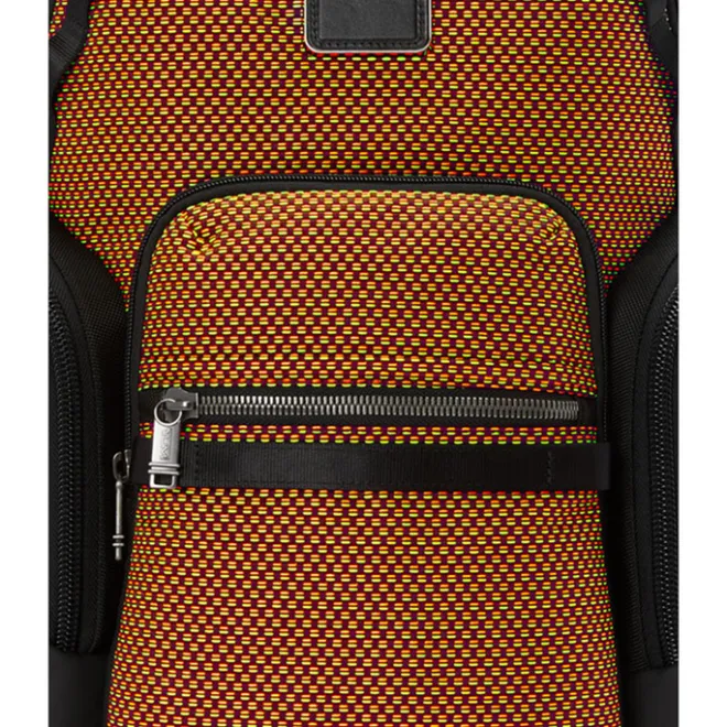 Hot Tumi Alpha Bravo Navigation Backpack red/lime chameleon