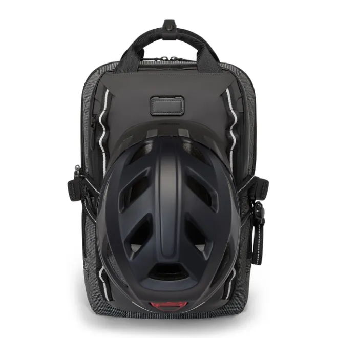 New Tumi Alpha Bravo Tour Biking Backpack dark obsidian