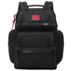 Discount Tumi Alpha Brief Pack Backpack black/red