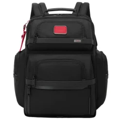 Discount Tumi Alpha Brief Pack Backpack black/red