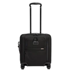 Discount Tumi Alpha Compact 4 Wheel Brief black
