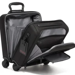 Discount Tumi Alpha Compact 4 Wheel Brief black
