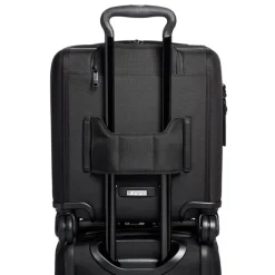Discount Tumi Alpha Compact 4 Wheel Brief black