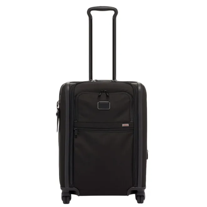 Best Tumi Alpha Continental Dual Access 4 Wheeled Carry-On black