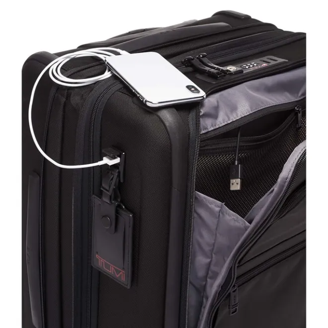Sale Tumi Alpha Continental Expandable 4 Wheeled Carry-On black