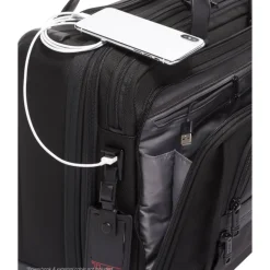 Hot Tumi Alpha DLX Wheeled Laptop Case black