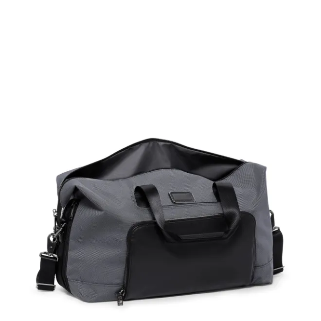 Clearance Tumi Alpha Double Expansion Satchel meteor grey