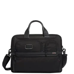 Clearance Tumi Alpha Expandable Organizer Laptop Brief black