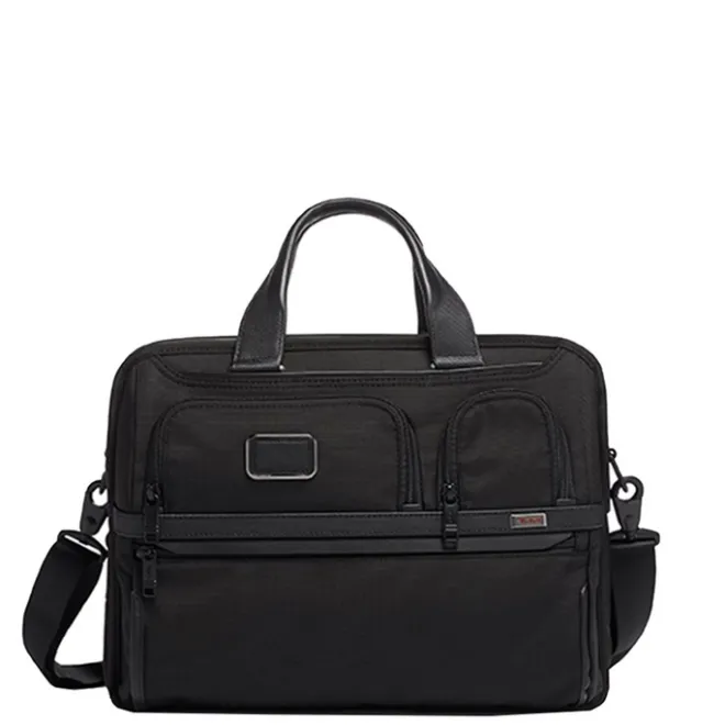 Clearance Tumi Alpha Expandable Organizer Laptop Brief black