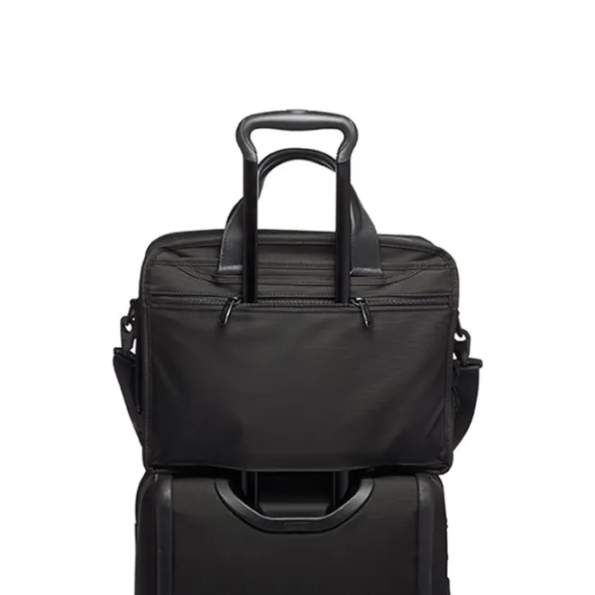 Clearance Tumi Alpha Expandable Organizer Laptop Brief black