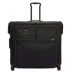 Best Tumi Alpha Extended Trip 4 Wheel Garment Bag black