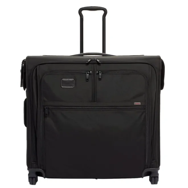 Best Tumi Alpha Extended Trip 4 Wheel Garment Bag black
