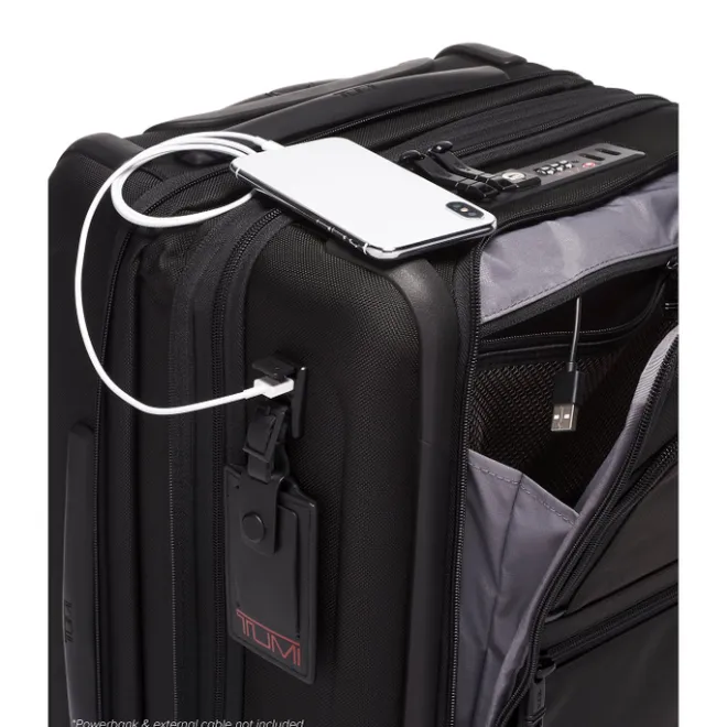 Discount Tumi Alpha International Expandable 4 Wheel Carry-On black