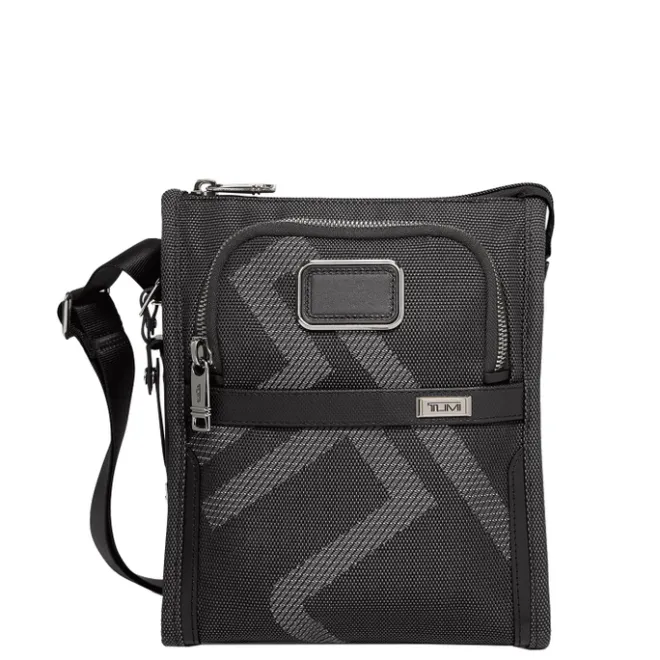Sale Tumi Alpha Pocket Bag Small reflective jacquard