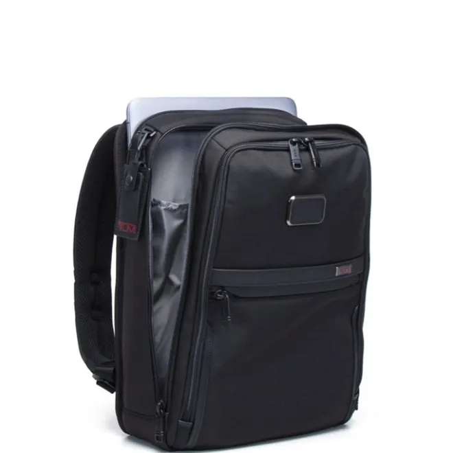 Discount Tumi Alpha Slim Backpack black