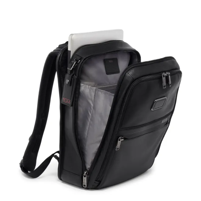 New Tumi Alpha Slim Backpack 150196 black