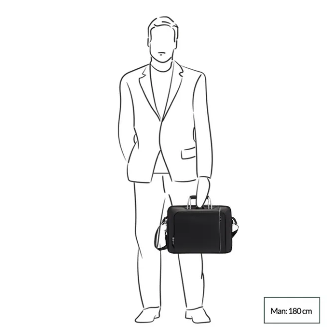 Best Tumi Arrivé Hannover Slim Briefcase black