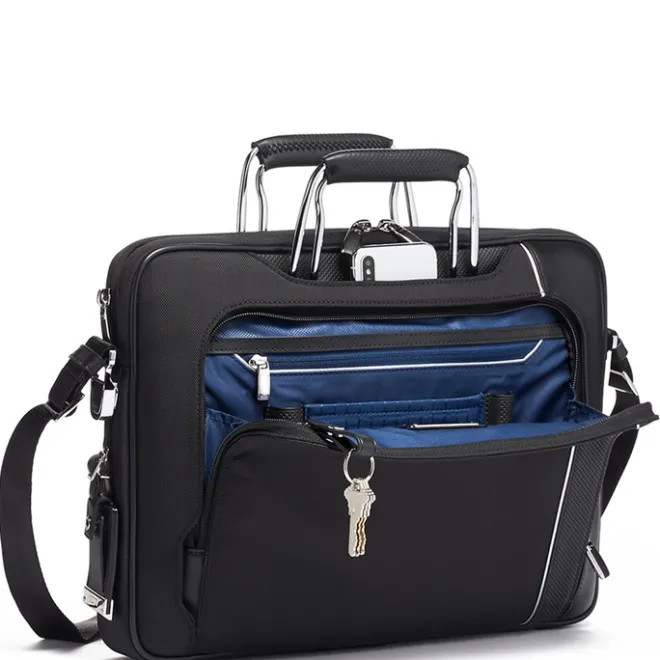 Best Tumi Arrivé Hannover Slim Briefcase black