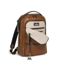 Sale Tumi Harrison Bradner Backpack Leather cognac