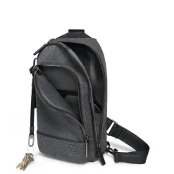 Sale Tumi Harrison Gregory Sling dark charcoal