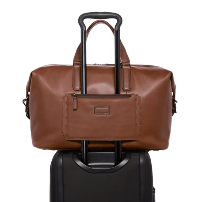 Outlet Tumi Harrison Nelson Duffel cognac