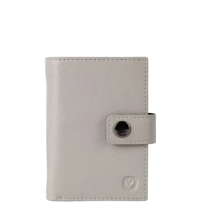 Sale Valenta Card Wallet Leather MagSafe Luxe off white