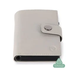 Sale Valenta Card Wallet Leather MagSafe Luxe off white