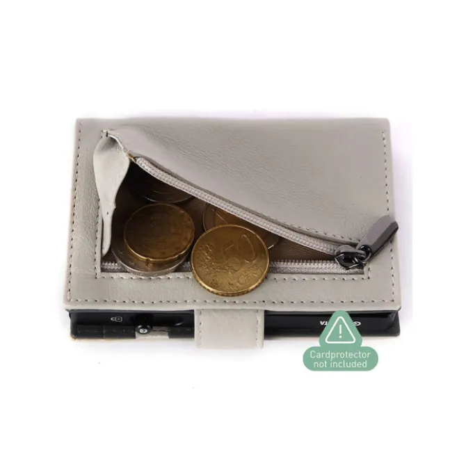 Sale Valenta Card Wallet Leather MagSafe Luxe off white