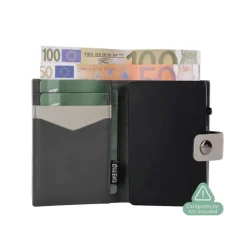 Sale Valenta Card Wallet Leather MagSafe Luxe off white