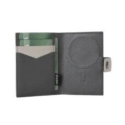 Sale Valenta Card Wallet Leather MagSafe Luxe off white