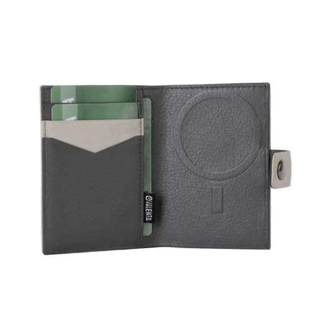 Sale Valenta Card Wallet Leather MagSafe Luxe off white