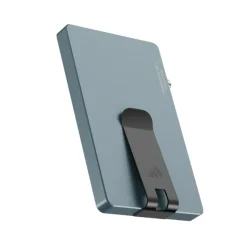 Outlet Valenta Cardprotector Aluminium Magsafe with Money Clip grey
