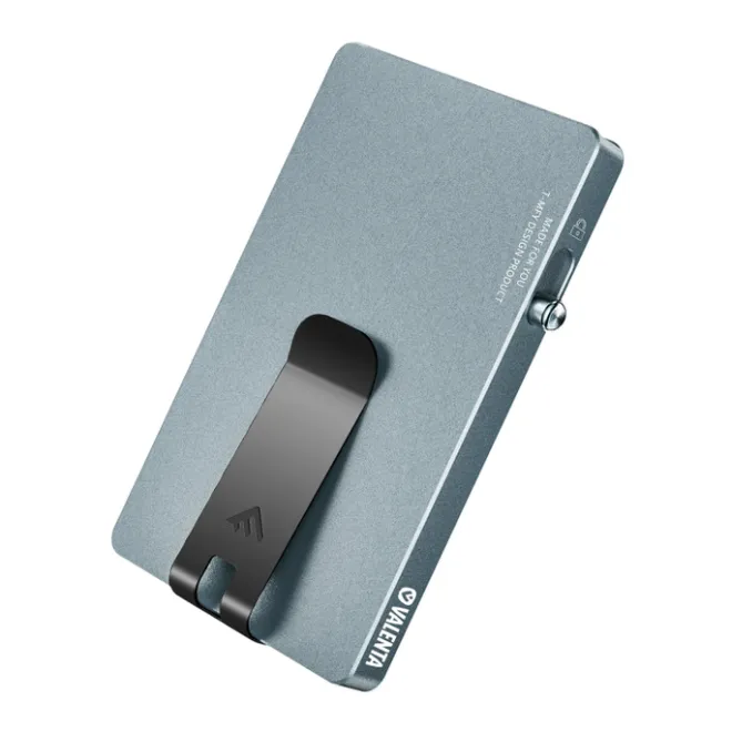 Outlet Valenta Cardprotector Aluminium Magsafe with Money Clip grey