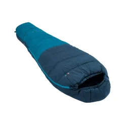 Hot Vaude Alpi Kids Sleepingbag Adjust 400 II SYN Zip Left baltic sea