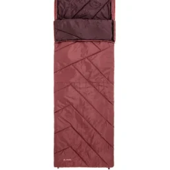 Clearance Vaude Navajo Sleepingbag 900 II SYN Zip Left dark cherry