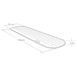 Outlet Vaude Performance Sleeping Pad 7 L redwood