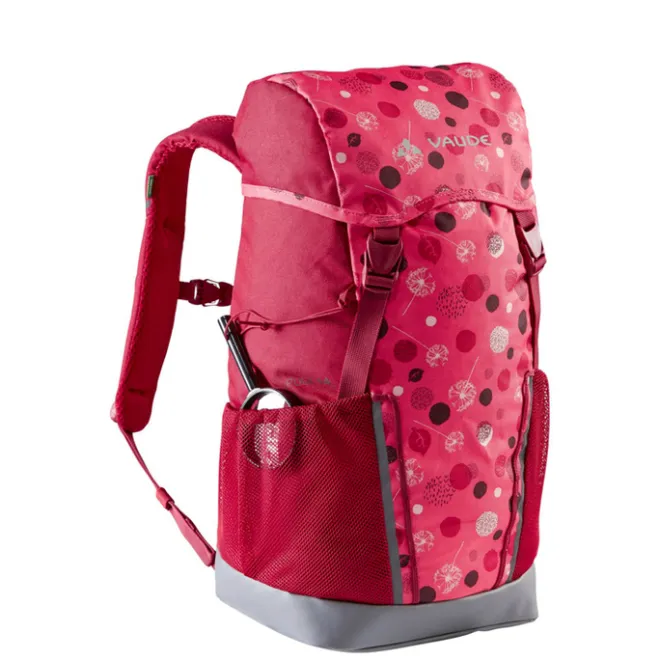 Discount Vaude Puck 14 Kinderrugzak bright pink/cranberry