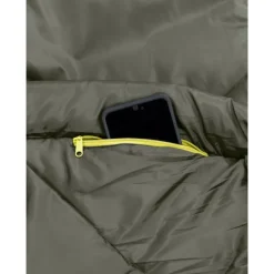 Clearance Vaude Sioux Sleepingbag 800 II SYN Zip Right avocado