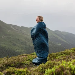 Best Vaude Sioux Sleepingbag 800 II SYN Zip Right baltic sea