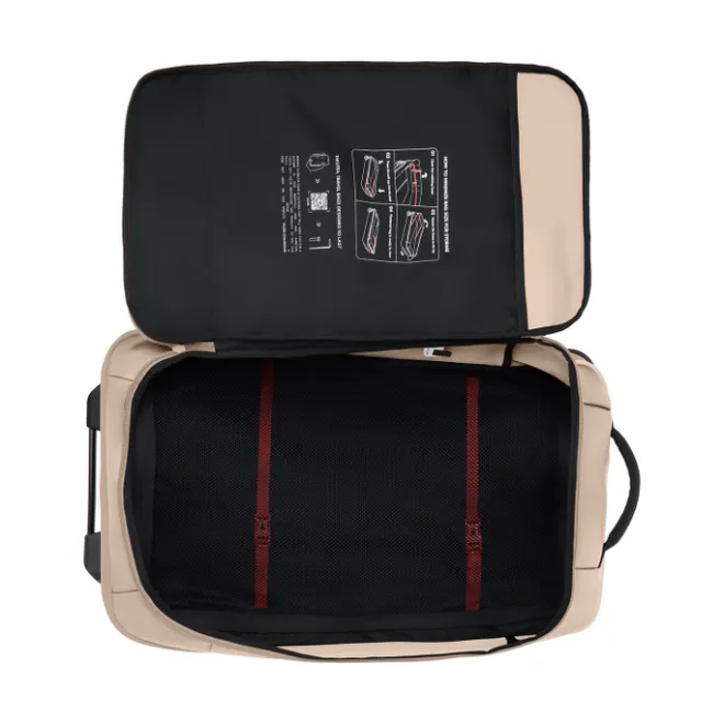 Vaude Takutea Wheels Trolley 65 linen