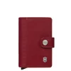 New Victorinox Altius Secrid Leather Card Wallet red