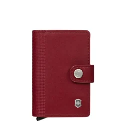 New Victorinox Altius Secrid Leather Card Wallet red