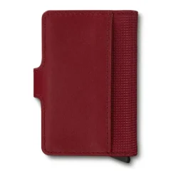 New Victorinox Altius Secrid Leather Card Wallet red