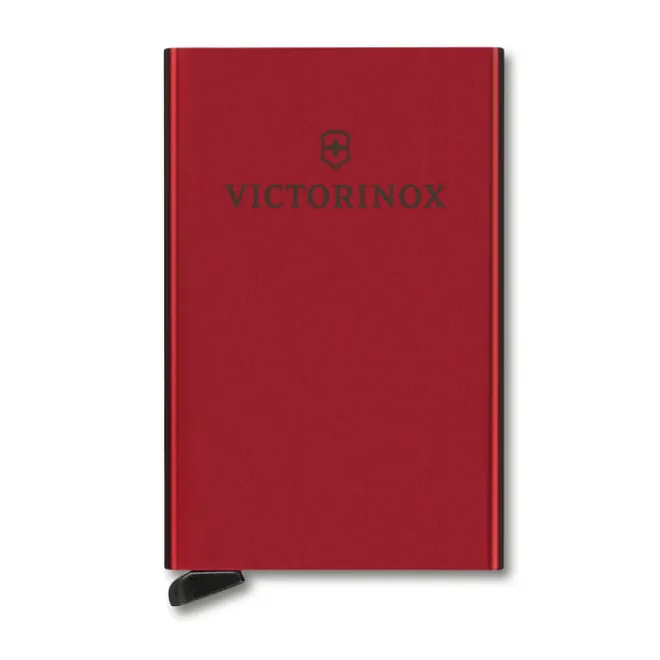 New Victorinox Altius Secrid Leather Card Wallet red