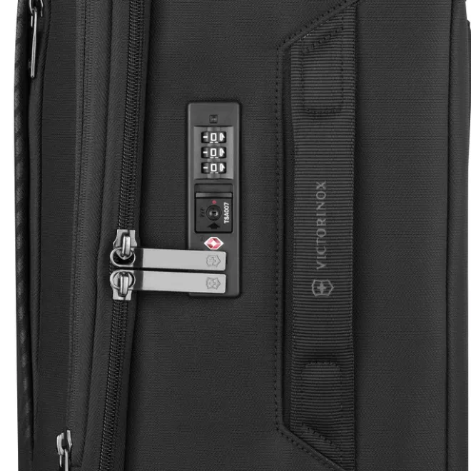 Clearance Victorinox Crosslight Frequent Flyer Softside Carry-On black
