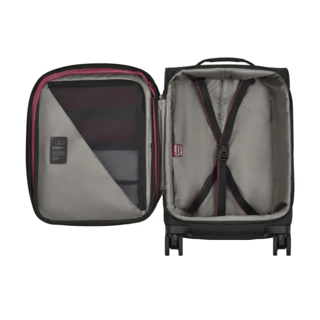 Clearance Victorinox Crosslight Frequent Flyer Softside Carry-On black